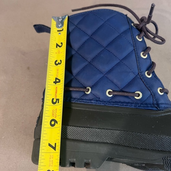 Sperry Top Sider Navy Blue Gosling Duck Boots Waterproof Women’s Size US 8 - Picture 10 of 11